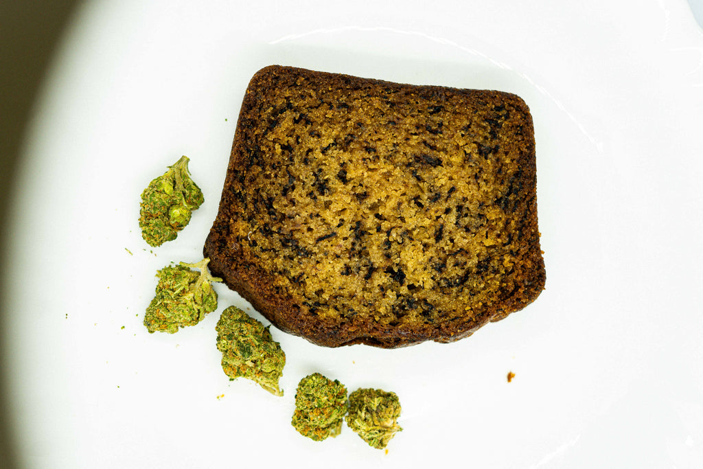 Cannabis infused Banana Bread (Slice)
