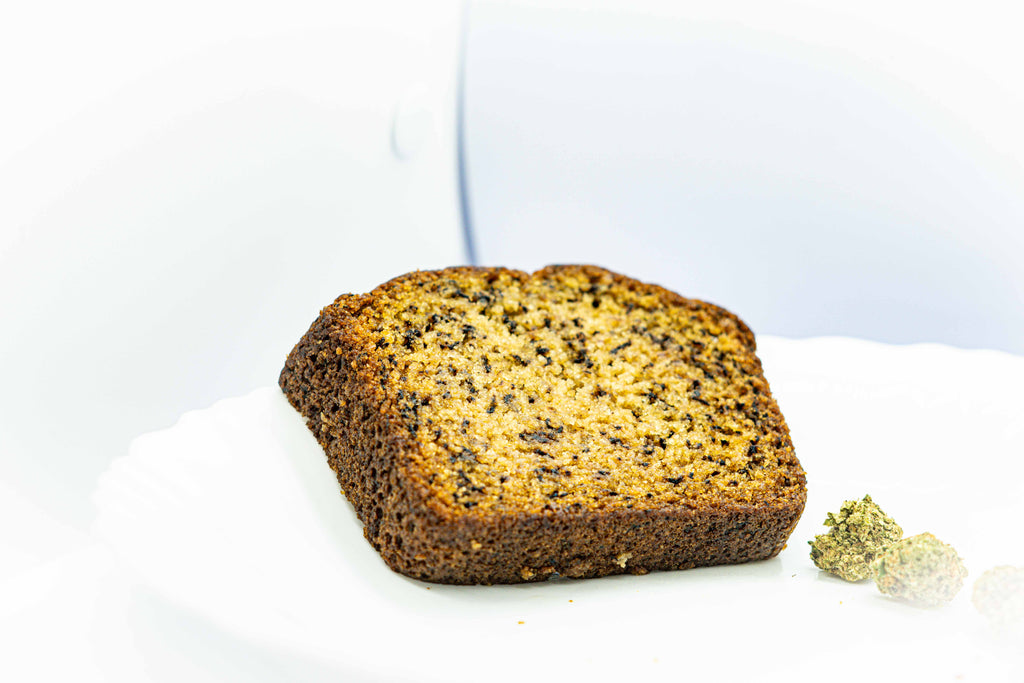 Cannabis infused Banana Bread (Slice)